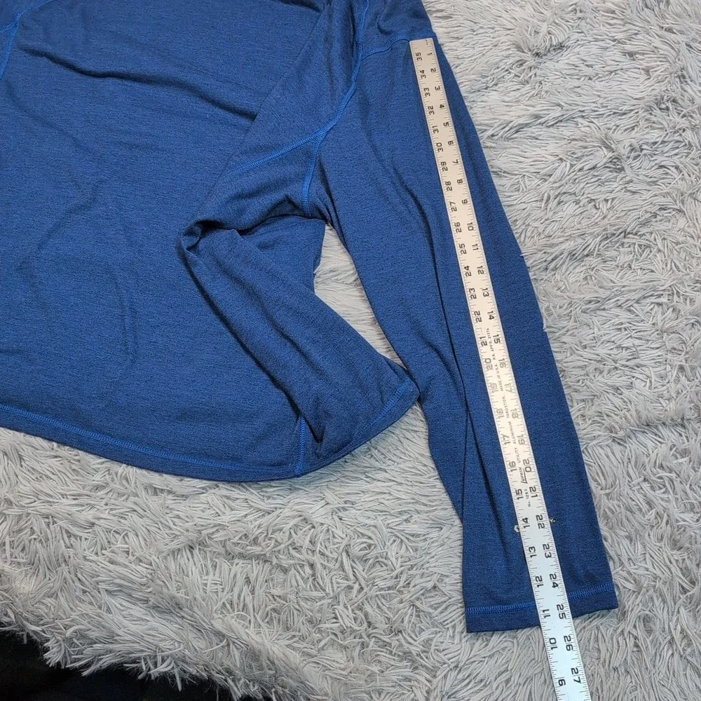 The North Face Shirt Mens XXL Blue‎ Flashdry Athletic Active Lightweight Tee